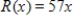 In this problem, cost, revenue, and profit are in dollars and x is the number of units. Suppose that the total revenue function is given by   , and that the total cost function is given by   . Find   . Round your answer to two decimal places. ​ A)  $5,700.00 B)  $4,350.00 C)  $1,350.00 D)  $55.00 E)  $2.00