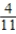 Determine y, if possible, so that the table describes a discrete probability distribution. ​ X P(x)  1   2   3   4 Y ​ A)  y =   B)  ​y =   C)    D)    E)  not possible