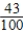 <strong>Of 100 students, 26 can speak French F, 33 can speak German G, and 16 can speak both French and German. If a student is picked at random, what is the probability that he or she can speak French or German? </strong> A) Pr(F∪G) = B) Pr(F∪G) = C) Pr(F∪G) = D) Pr(F∪G) = E) Pr(F∪G) =