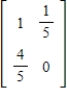 The probability that daughters of a mother who attends church regularly will also attend church regularly is   , whereas the probability that daughters of a mother who does not attend regularly will attend regularly is   . What is the steady-state vector for this information? ​ A)    B)    C)    D)    E)   