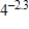 Use a calculator to evaluate the expression. Round your answer to six decimal places. ​   ​ A)  -0.041235 B)  -24.251465 C)  -9.200000 D)  27.984100 E)  0.041235
