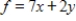 Solve the following linear programming problem. ​ Maximize   subject to ​   ​ A)  20 B)  64 C)  24 D)  84 E)  70