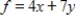 Solve the following linear programming problem. ​ Maximize   subject to ​   ​ A)  16 B)  9 C)  14 D)  15 E)  49