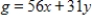 Form the simplex matrix, and identify the first pivot entry. Minimize   subject to   ​ A)    ​ B)    ​ C)    ​ D)    ​ E)    ​