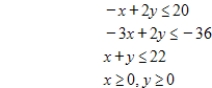 Use the simplex method to find the optimal solution. ​ ​ Maximize   subject to   ​ A)  maximum:   B)  maximum:   C)  maximum:   D)  maximum:   E)  maximum:  