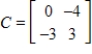 Use the following matrices to perform the indicated matrix operations, if possible. ​   ​   ;   ​ A)    B)    C)    D)    E)   