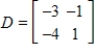 Use the following matrices to perform the indicated matrix operations, if possible. ​   ​   ;   ​ A)    B)    C)    D)    E)   