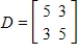 Use the matrices to find CD, if possible. ​     ​ A)  ​   B)  ​   C)  ​   D)  ​   E)  ​  
