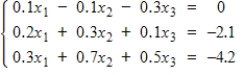 A system of equations may have a unique solution, an infinite number of solutions, or no solution. Use matrices to find the general solution of the following system, if a solution exists.   A)    ,   , for any real number   . B)    ,   ,   C)    ,   , for any real number   . D)    ,   , for any real number   . E)  No solution