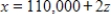 A trust account manager has $220,000 to be invested. The investment choices have current yields of 8%, 7%, and 10%. Suppose that the investment goal is to earn interest of $16,300, and risk factors make it prudent to invest some money in all three investments. Let x denote the amount invested at 8 %, y denote the amount invested at 7%, and z denote the amount invested at 10%. Find a general description for the amounts invested at the three rates. ​ A)    ,   with   B)    ,   with   C)    ,   with   D)    ,   with   E)    ,   with  