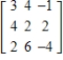 Find the inverse matrix, if one exists.   A)    B)    C)    D)    E)  no inverse exists