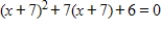 Solve the equation below using quadratic methods. ​   ​ A)    B)    C)    D)    E)   