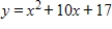 Find the zeros, if any exist. Round your answers to two decimal places. ​   ​ A)  zeros at -2.17 and -7.83 B)  zeros at 0 and 10.00 C)  zeros at 11.00 and -21.00 D)  no zeros E)  zeros at 0 and 27.00