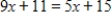 Solve the equation. ​   ​ A)    B)    C)    D)    E)   