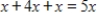 Solve the equation. ​   ​ A)  9 B)  4 C)  5 D)  1 E)  0