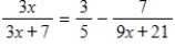 The equation in this problem leads to a linear equation. Solve for x. Because the solution to the linear equation may not be a solution to the original equation, be sure to check the solution in the original equation. ​   ​ A)  x =   B)  x =   C)  x =   D)  x =   E)  no solution