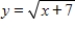 Find the domain and range of the function below. ​   ​ A)  domain: real numbers   Range: real numbers   B)  domain: real numbers   Range: real numbers   C)  domain: all reals Range: real numbers   D)  domain: real numbers   Range: real numbers   E)  domain: all reals Range: real numbers  