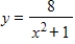 Use a graphing utility with the standard viewing window   and   to graph the function. Choose the correct graph below. ​​   ​ A)  ​   ​ B)  ​   ​ C)  ​   ​ D)  ​   ​ E)  ​   ​