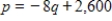 Suppose that a certain product has the following demand and supply functions, where p is the price per unit in dollars and q is the quantity produced. ​ Demand:   Supply:   ​ If a $10 tax per item is levied on the supplier, who passes it on to the consumer as a price increase, find the market equilibrium point after the tax. ​ A)    B)    C)    D)    E)   