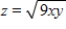 Suppose that the production function for a product is   , where x represents the number of work hours per month and y is the number of available machines. Determine the marginal productivity of y. A)    B)    C)    D)    E)   