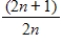 Use the function   from   to   and n equal subintervals with the function evaluated at the right-hand endpoints of each subinterval. Find a formula for the sum of the areas of the n rectangles (call this S) . ​ A)    B)    C)  ​   D)    E)   