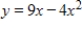 Use rectangles to find the area between   and the x-axis from   to   ​ A)    B)  ​   C)    D)    E)   