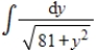 Use an integral formula to evaluate   . ​ A)    B)    C)    D)    E)   