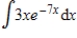 Use integration by parts to evaluate   ​ A)  ​   B)    C)    D)    E)   
