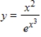 Find the area, if it exists, of the region under the graph of   and to the right of   . A)    B)    C)    D)    E)  does not exist