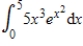 Use integration by parts to evaluate the integral   . Note that evaluation may require integration by parts more than once. ​ A)    B)    C)    D)    E)   