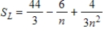 When the area under   from   to   is approximated, the formulas for the sum of n rectangles using left-hand endpoints and right-hand endpoints are: ​ Left-hand endpoints:   ​ Right-hand endpoints:   ​ Find   and   . ​ A)  ​   ​ B)  ​   ​ C)  ​   ​ D)  ​   ​ E)  ​   ​