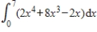 Evaluate the definite integral   . ​ A)    B)    C)    D)    E)   