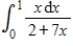 Use an integral formula to evaluate   . ​ A)    B)    C)    D)    E)   