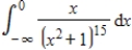 Evaluate the improper integral if it converges, or state that it diverges. ​ ​   ​ A)  ​   B)    C)    D)    E)  diverges