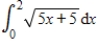 Evaluate the definite integral   . ​ A)    B)    C)    D)    E)   