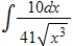 Evaluate the integral   . ​ A)    B)    C)    D)    E)   