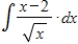 Use algebra to rewrite the integrand; then integrate and simplify. ​   ​ A)    B)    C)    D)    E)   