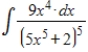 Evaluate the integral   . ​ A)    B)    C)    D)    E)   