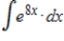 Evaluate the integral   . ​ A)    B)    C)    D)    E)   