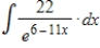 Evaluate the integral   . ​ A)    B)    C)    D)    E)   