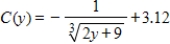 If consumption is $6.3 billion when disposable income is 0, and if the marginal propensity to consume is   (in billions of dollars) , find the national consumption function. If it's necessary, round your calculations to three decimal places. ​ A)    B)    C)    D)    E)   