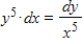 Find the general solution to the differential equation   . ​ A)    B)    C)    D)    E)   