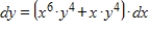 Find the general solution to the differential equation   . ​ A)    B)    C)    D)    E)   