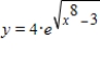 Find the derivative of the following function. ​ ​   ​ A)    B)    C)    D)    E)   