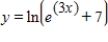 Find the derivative of the following function. ​   ​ A)    B)    C)    D)    E)   