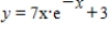 Write the equation of the line tangent to the graph of   at   . A)    B)    C)    D)    E)  ​  