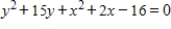 For the given equation, find the slope of the tangent to the curve at the point   . Round your answer to two decimal places. ​   ​ A)  -0.94 B)  -1.06 C)  -0.27 D)  0.00 E)  undefined