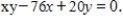 Suppose that a company's sales volume y (in dollars)  is related to its advertising expenditures x (in dollars)  according to   Find the rate of change of sales volume, with respect to advertising expenditures when x = $70. Round your answer to two decimal places. A)  2.96 B)  0.84 C)  0.66 D)  0.19 E)  0.24