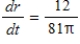 Suppose that air is being pumped into a spherical balloon at a rate of 12 in<sup>3</sup>/min.At what rate is the radius of the balloon increasing when the radius is 9 in? A)    B)    C)    D)    E)   