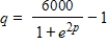 Suppose the weekly demand function for a product is   where p is the price in thousands of dollars and q is the number of units demanded. What is the elasticity of demand when the price is $1,000 and the quantity demanded is 714? Round your answer to two decimal places. ​ A)  η​ ≈ 14.80 B)  η​ ≈ 7.40 C)  η​ ≈ 16.80 D)  η​ ≈ 14.97 E)  η​ ≈ 124.15